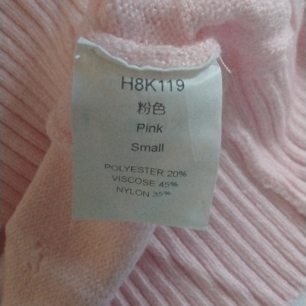 NWOT Puff Sleeve Sweater Top SzS - Picture 4 of 4